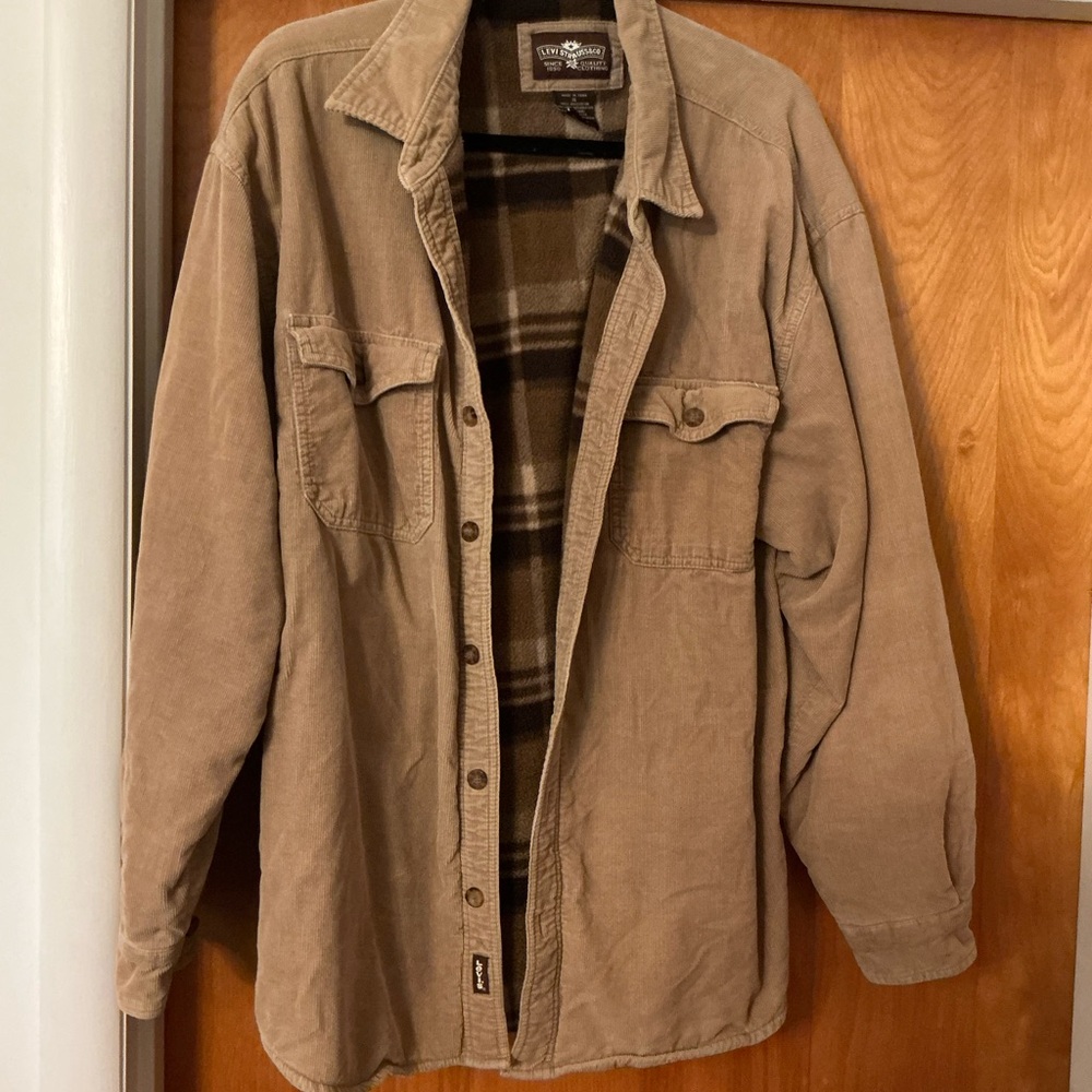 Levi's Brown Corduroy Shirt Jacket